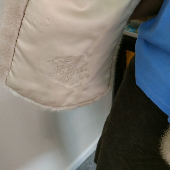 Fur wrap Stoll with pockets - Picture 6 of 6